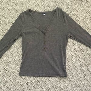 Medium grey cardigan